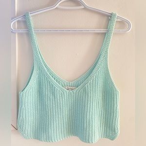 ARTIZIA TULULA Knit Crop Tank Top